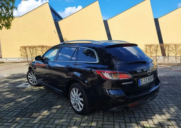 Mazda 6 cena 28999 przebieg: 168000, rok produkcji 2012 z Żary małe 79